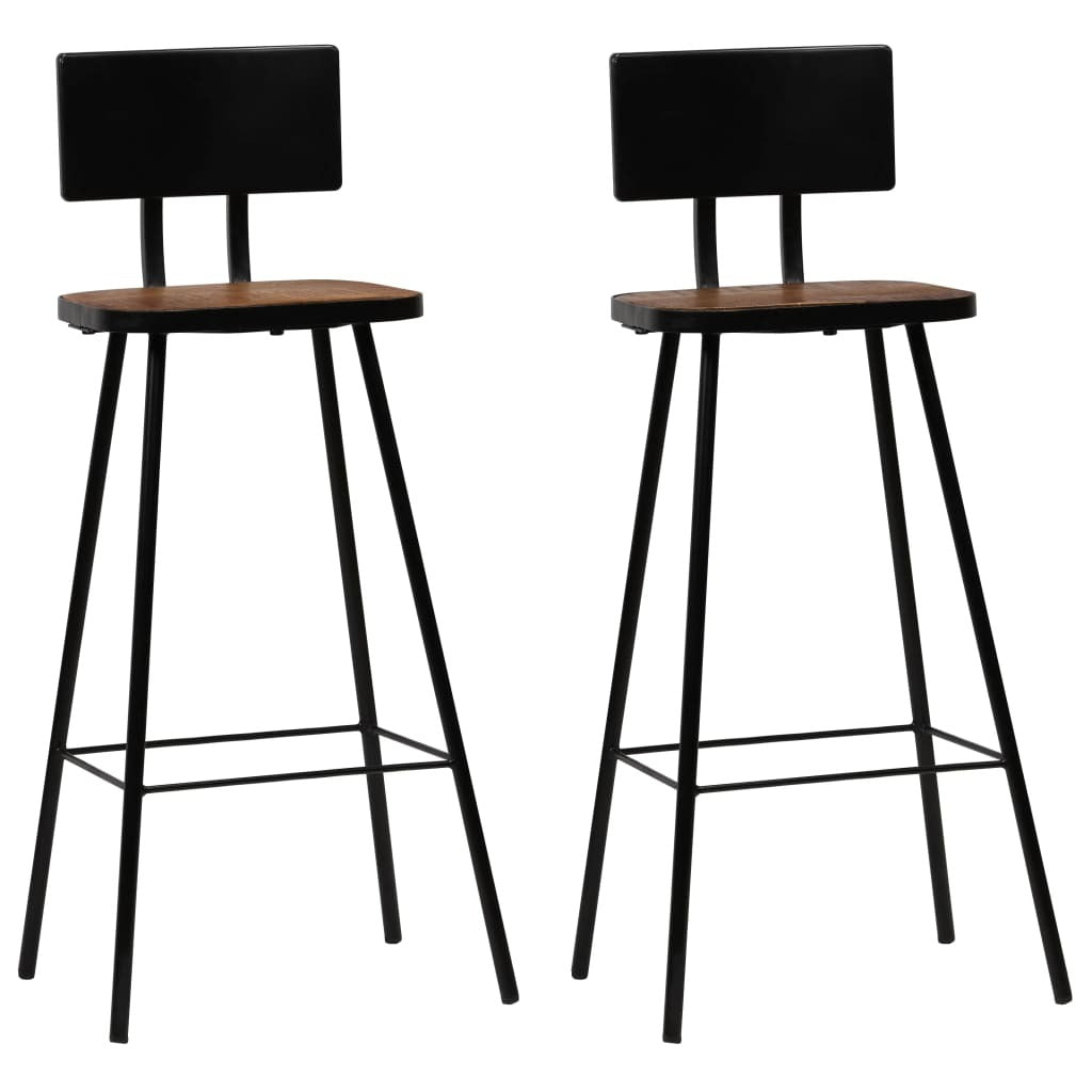 Bar Set 3 Piece Solid Reclaimed Wood - Ultimate Online Deals