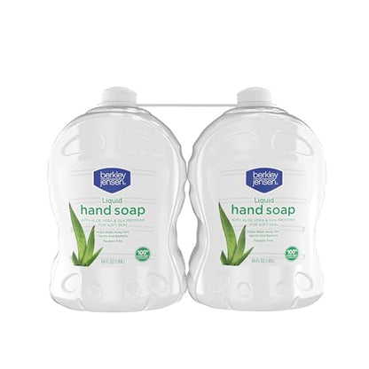 Berkley Jensen Liquid Hand Soap with Aloe Vera & Silk Proteind for Soft Skin - Ultimate Online Deals