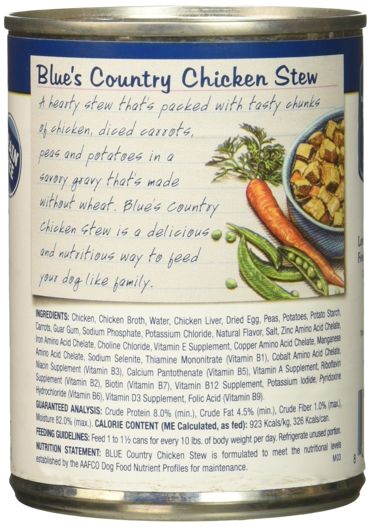 Blue Buffalo Blue's Stew Country Chicken Stew Adult Canned Dog Food - Ultimate Online Deals