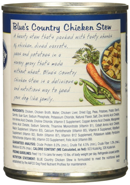 Blue Buffalo Blue's Stew Country Chicken Stew Adult Canned Dog Food - Ultimate Online Deals