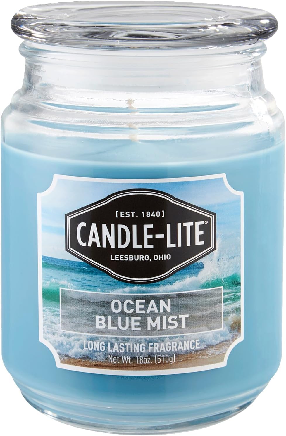 Candle - Lite Scented Candles, One 18 oz. Single - Wick Aromatherapy Candle with 110 Hours of Burn Time - Ultimate Online Deals