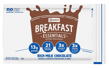 Carnation Breakfast Essentials Nutritional Powder Drink Mix (Chocolate, Pack of 3) - Ultimate Online Deals