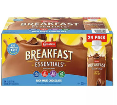 Carnation Breakfast Essentials Ready To Drink, Rich Milk Chocolate 8 oz., 24 pk.