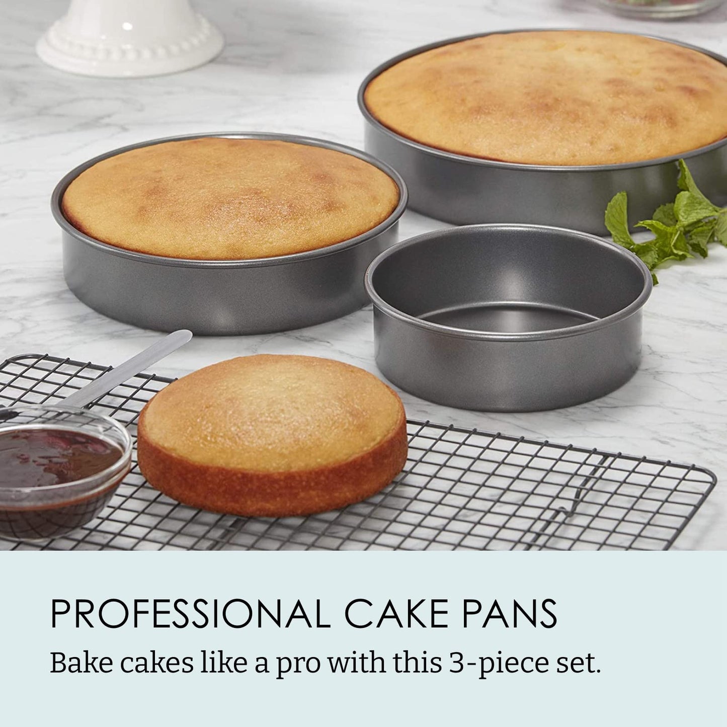 Chicago Metallic Professional Non - Stick Round Cake Pan - Ultimate Online Deals