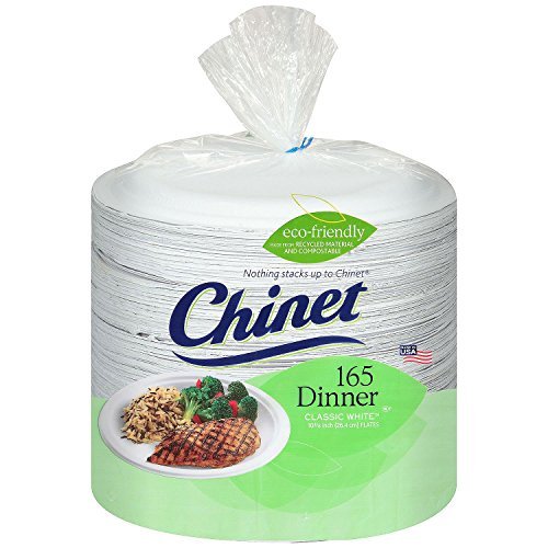 Chinet Chinet 10 3/8" Paper Dinner Plates (165Count),, () - Ultimate Online Deals