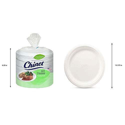 Chinet Chinet 10 3/8" Paper Dinner Plates (165Count),, () - Ultimate Online Deals