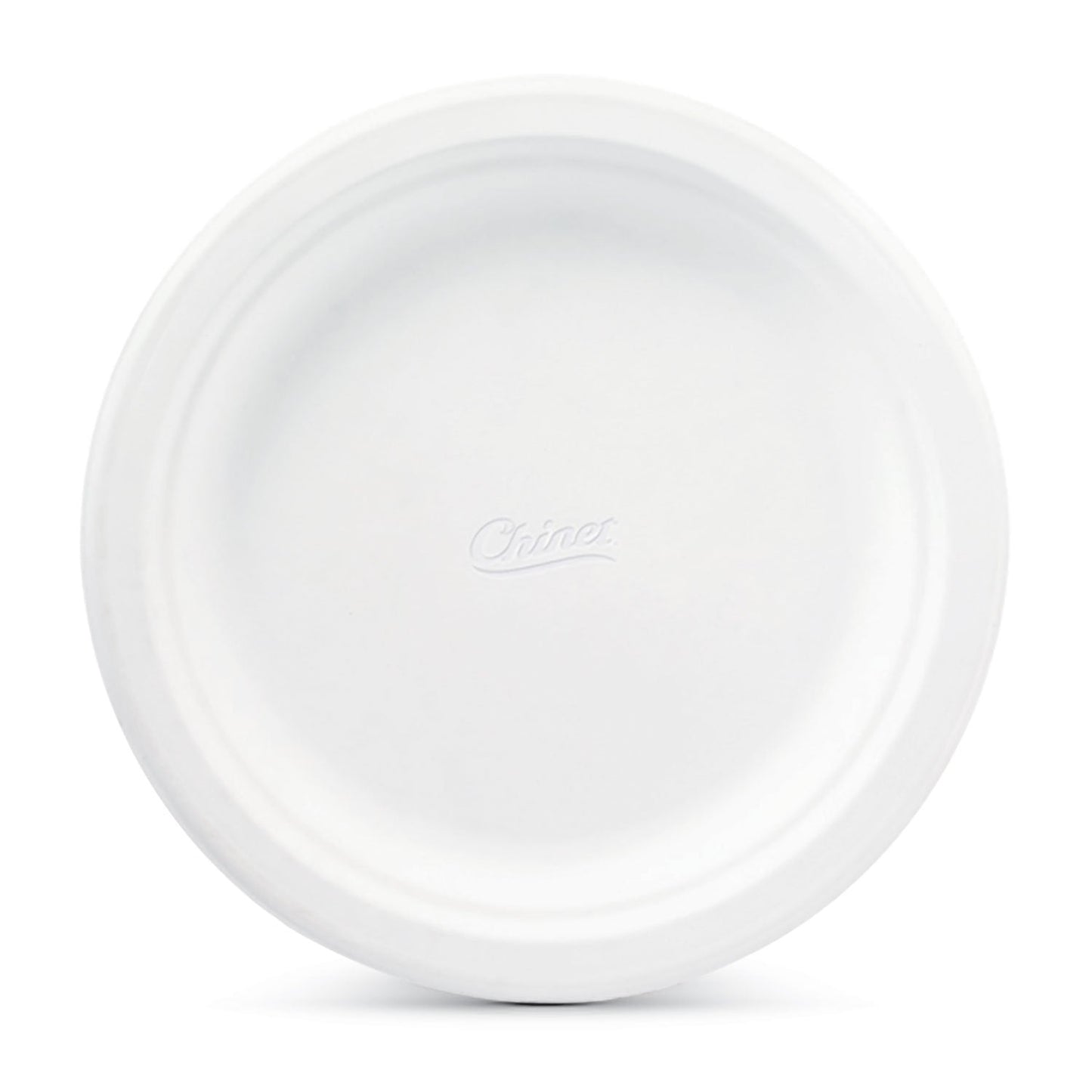 Chinet Classic White, Round All Occasion Fiber Plates, 8.75 Inch, 100 Count - Ultimate Online Deals