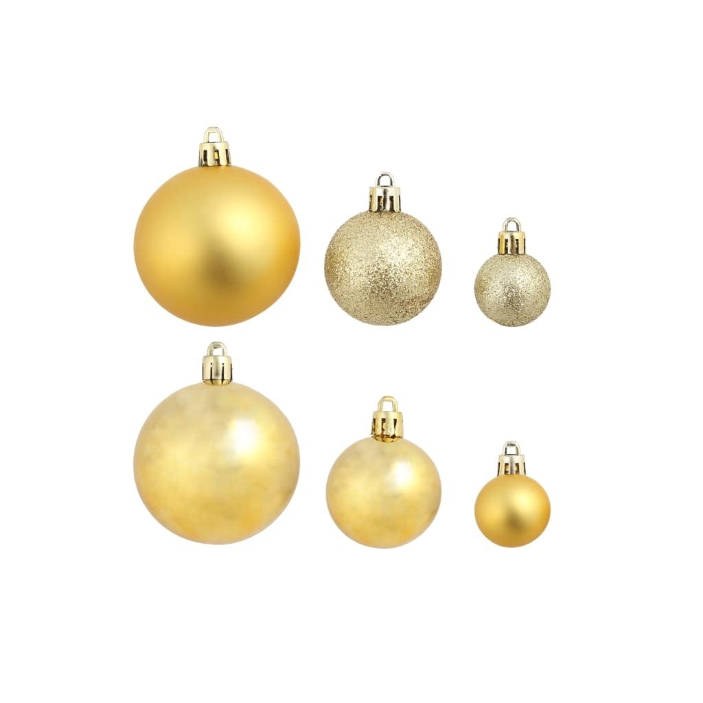 Christmas Balls - 100 pcs - Silver and Gold - Ultimate Online Deals