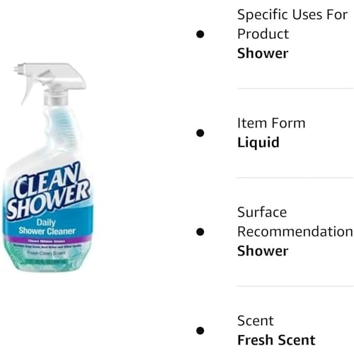 Clean Shower Original Cleaner, 32 Fl Oz (Pack of 2) - Ultimate Online Deals