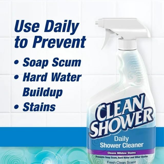 Clean Shower Original Cleaner, 32 Fl Oz (Pack of 2) - Ultimate Online Deals