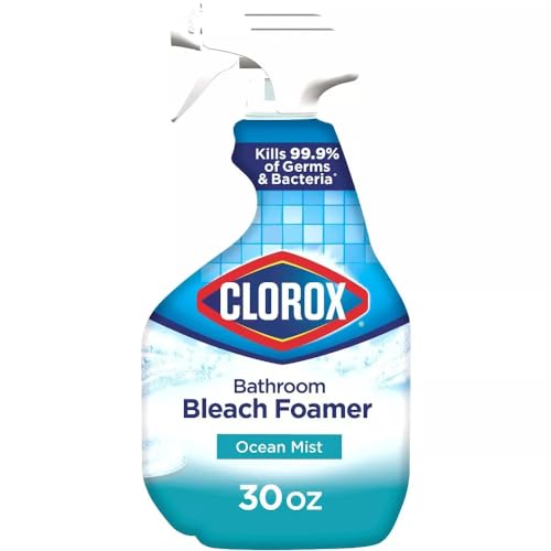 Clorox Bleach Foamer Bathroom Cleaner, 30 Fl Oz (Pack of 2) - Ultimate Online Deals