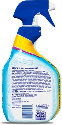 Clorox The Company Tilex Daily Shower Cleaner Spray, Bleach Free (3 Pack), 32 Fl Oz (Pack of 3) - Ultimate Online Deals