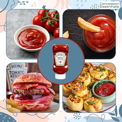 Concession Essentials Heinz Squeeze Bottles Ketchup, 20 Oz Squeeze Bottle, Pack of Two. Total 40 Ounces - Ultimate Online Deals