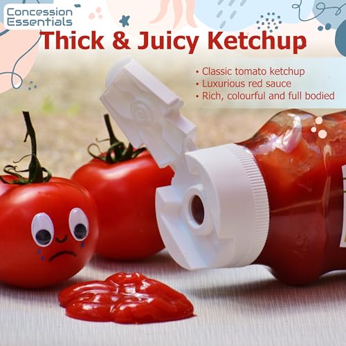 Concession Essentials Heinz Squeeze Bottles Ketchup, 20 Oz Squeeze Bottle, Pack of Two. Total 40 Ounces - Ultimate Online Deals