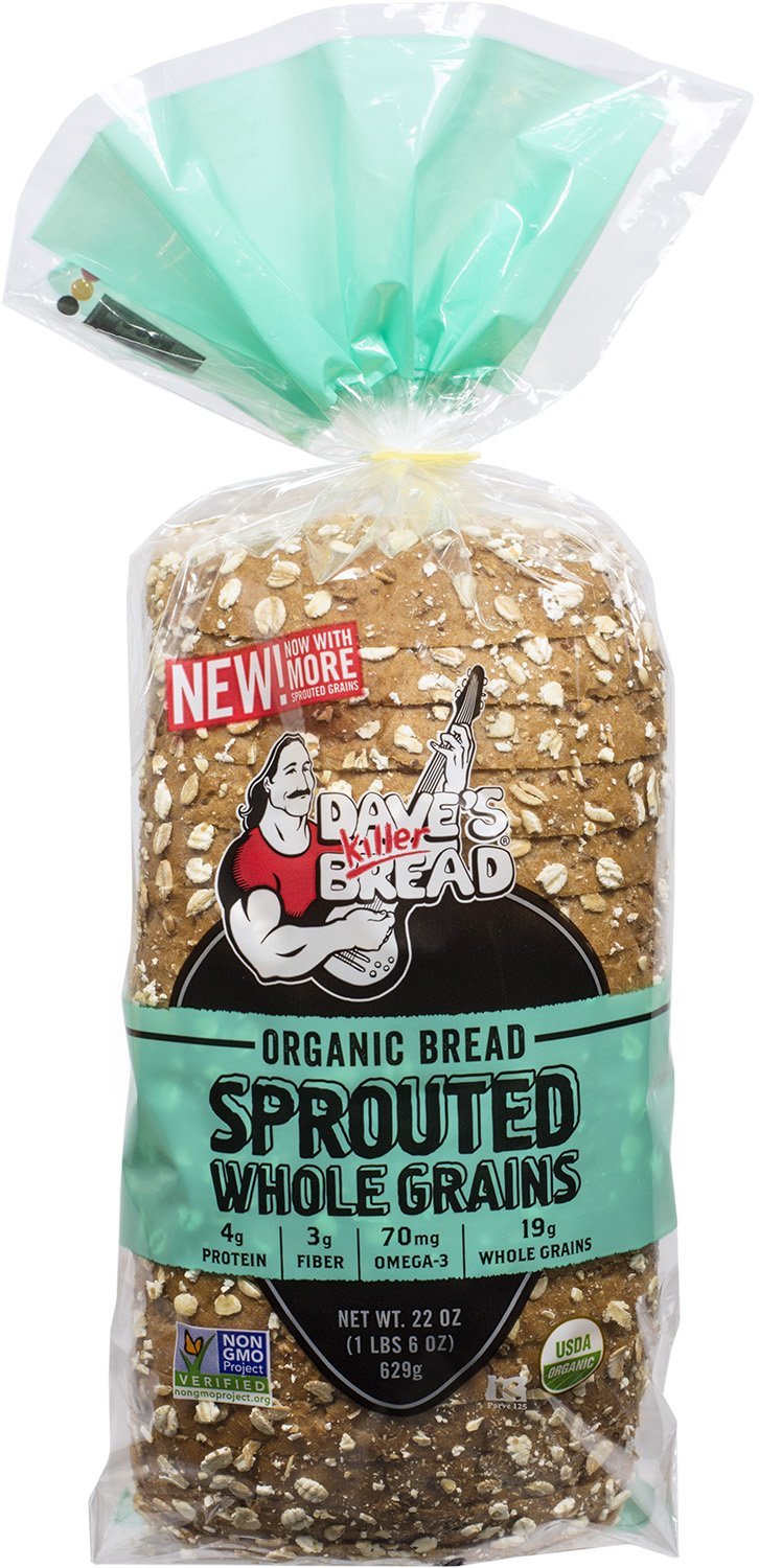 Dave's Killer Bread - Sprouted Whole Grains - 2 Loaves - USDA Organic - Ultimate Online Deals