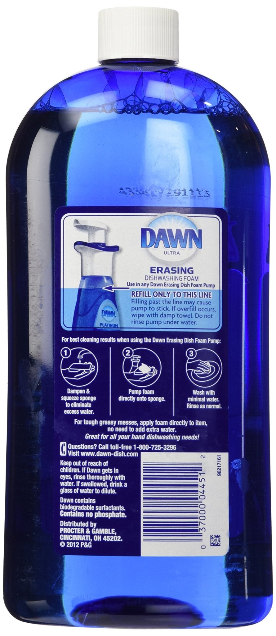 Dawn Direct Foam Dishwashing Foam Refill, Fresh Rapids, 30.9 oz - 2 pack - Ultimate Online Deals