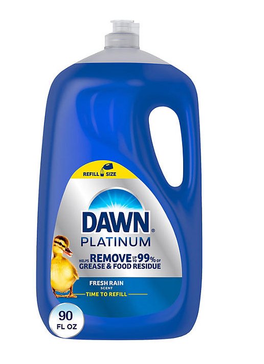 Dawn Platinum Dishwashing Liquid Dish Soap, Refreshing Rain Scent, 90 fl. oz - Ultimate Online Deals