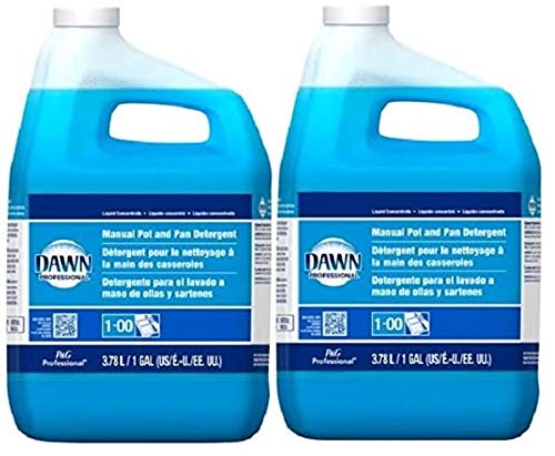 Dawn Professional Pot and Pan Detergent, Regular Scent, 1 Gallon (Case of 2) - Ultimate Online Deals