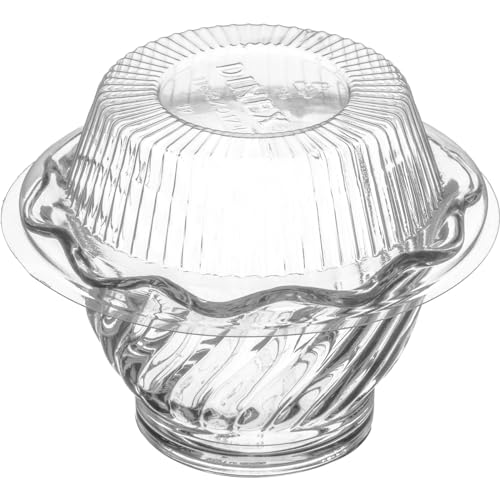 DINEX DX11820174 Clear Lid for SWC5 5 Oz. Tulip Bowl - 1000 / CS - Ultimate Online Deals