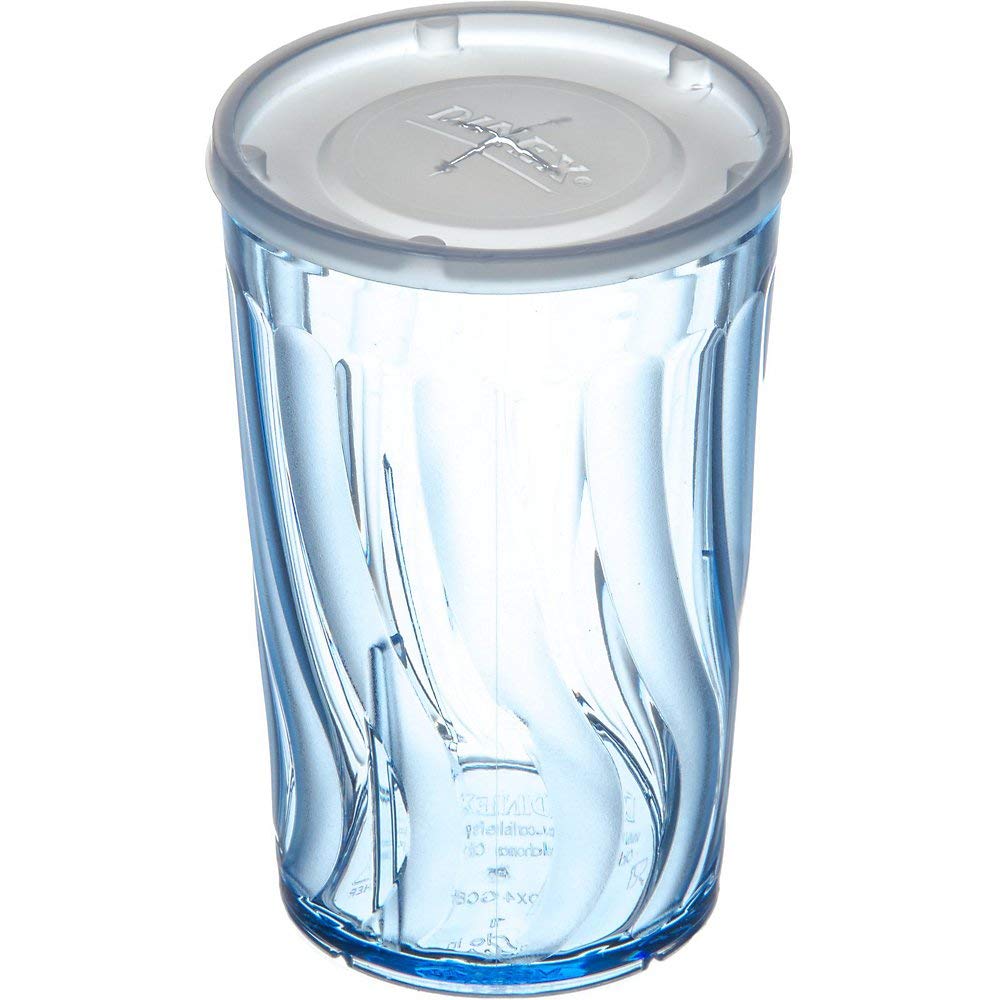 Dinex DX1196ST8714 Lid with Straw Slot for 8 Oz. Tumbler - 1000 / CS - Ultimate Online Deals