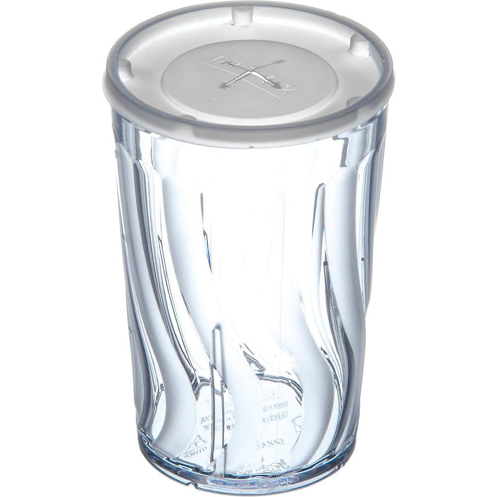 Dinex DX1196ST8714 Lid with Straw Slot for 8 Oz. Tumbler - 1000 / CS - Ultimate Online Deals