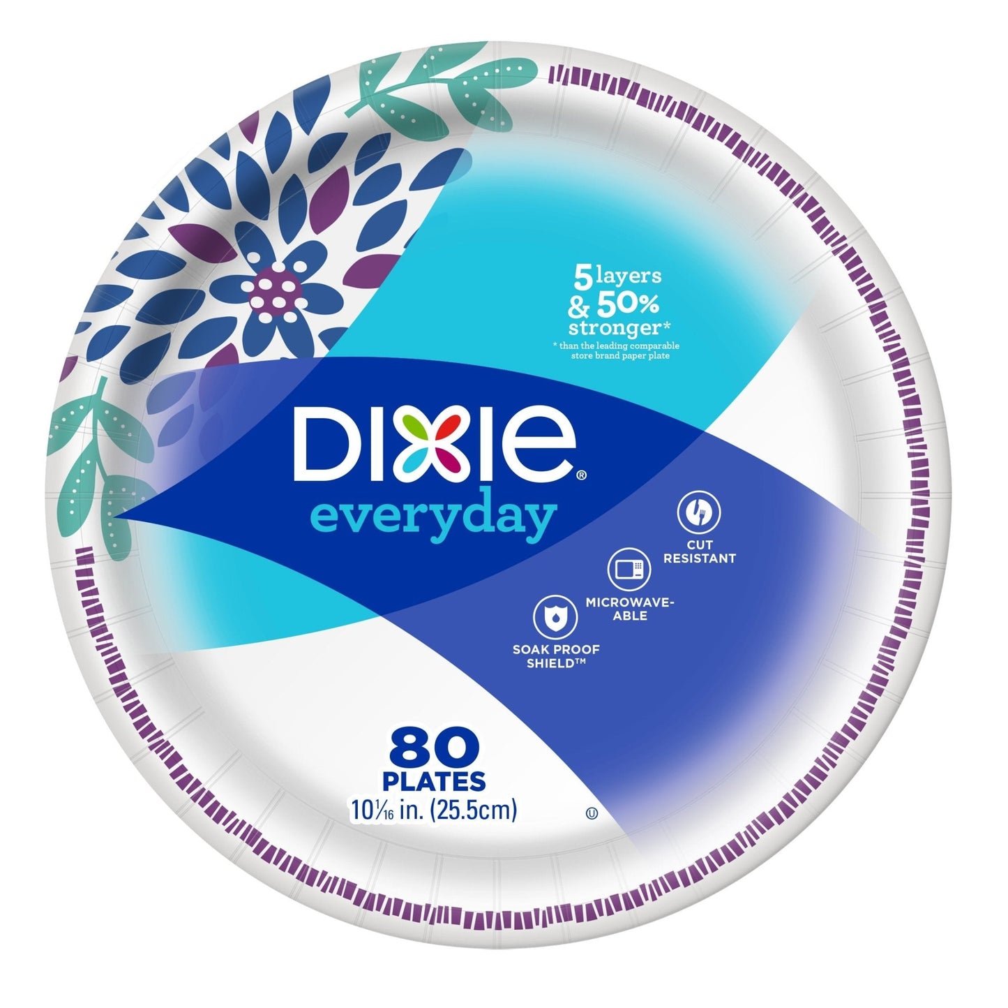 Dixie Everyday Paper Plates,10 1/16" Plate, 220 Count - Ultimate Online Deals