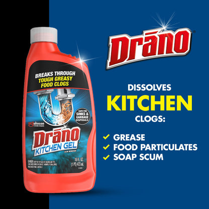 Drano Max Unscented Gel Clog Remover Normal - Ultimate Online Deals