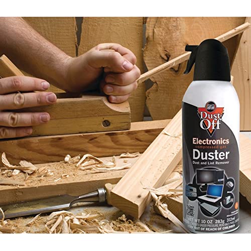 Dust - Off Compressed Gas Dusters, 10 Oz, Pack Of 2 - Ultimate Online Deals