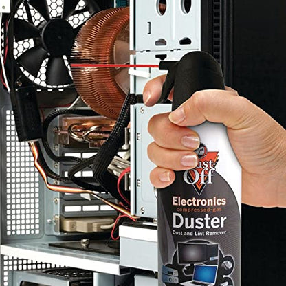 Dust - Off Compressed Gas Dusters, 10 Oz, Pack Of 2 - Ultimate Online Deals