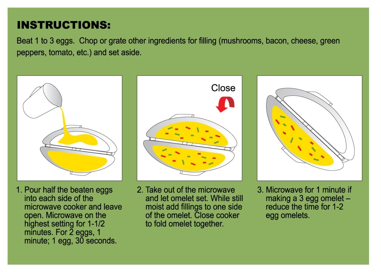 Economy Kitchen Accessory Microwave Egg Poacher - Ultimate Online Deals