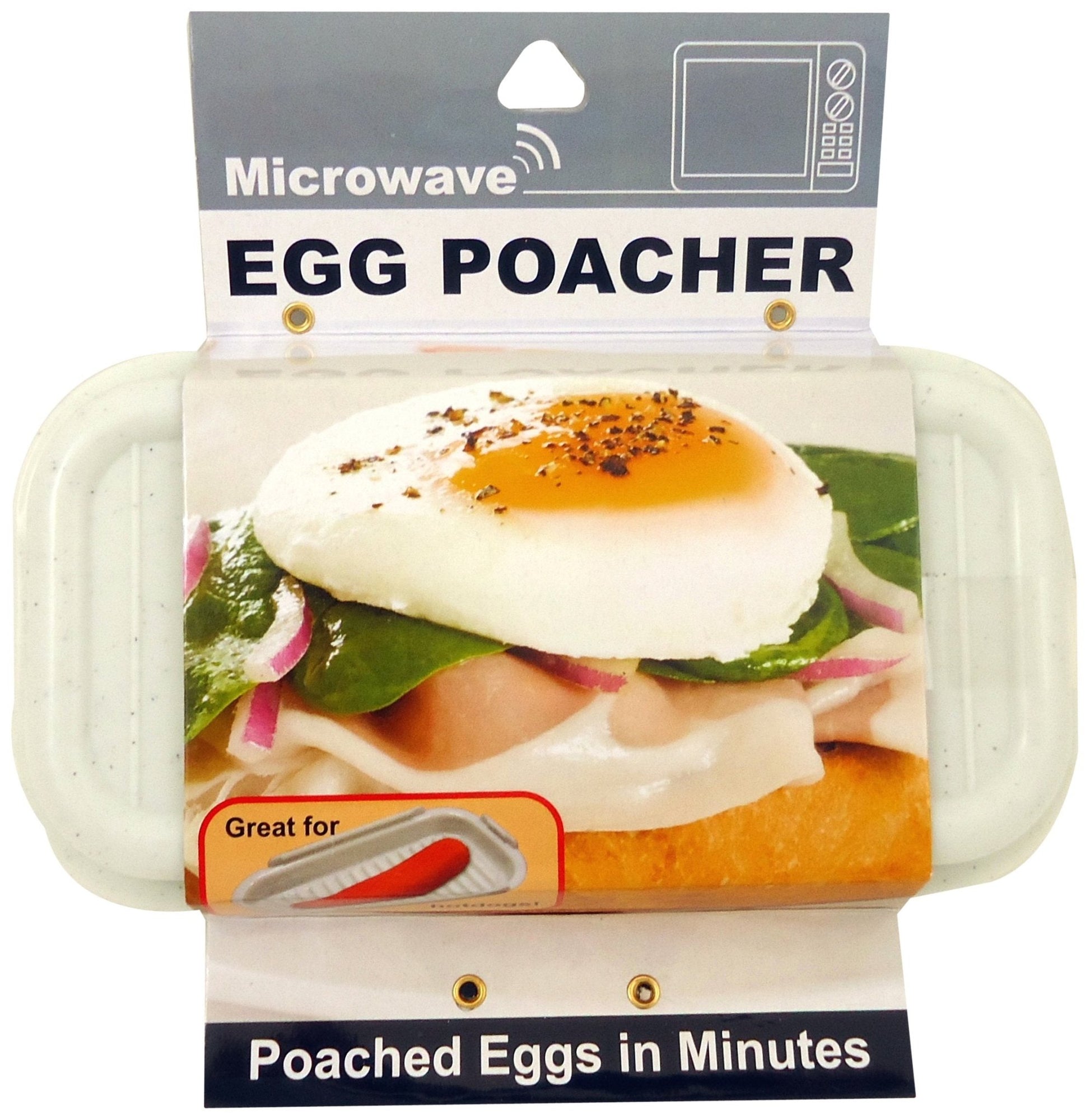 Economy Kitchen Accessory Microwave Egg Poacher - Ultimate Online Deals