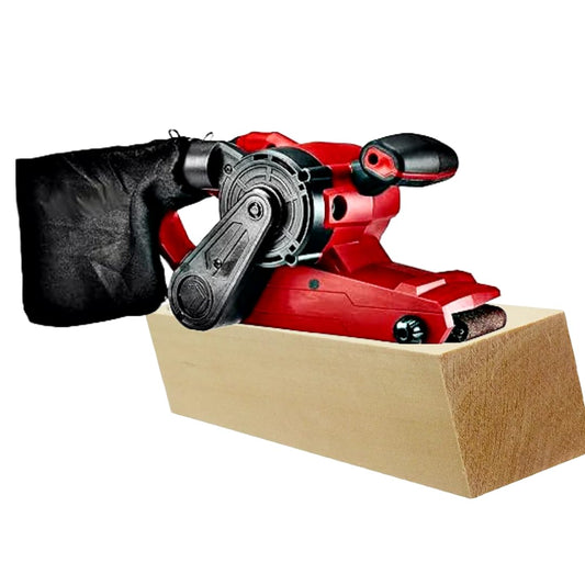 Electric Belt Sander Compatible with Bauer 8 Amp 3 in. x 21 in. Variable Speed Belt Sander - Powerful 8 amp motor for 30% faster stock removal for efficient sanding. Includes (1) 80 grit sanding belt - Ultimate Online Deals