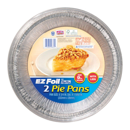 Ez Foil/Reynolds Z99834 Bake Pan with Lids, Round, 8.75 - in, 2 - Pk. - Quantity 1 - Ultimate Online Deals