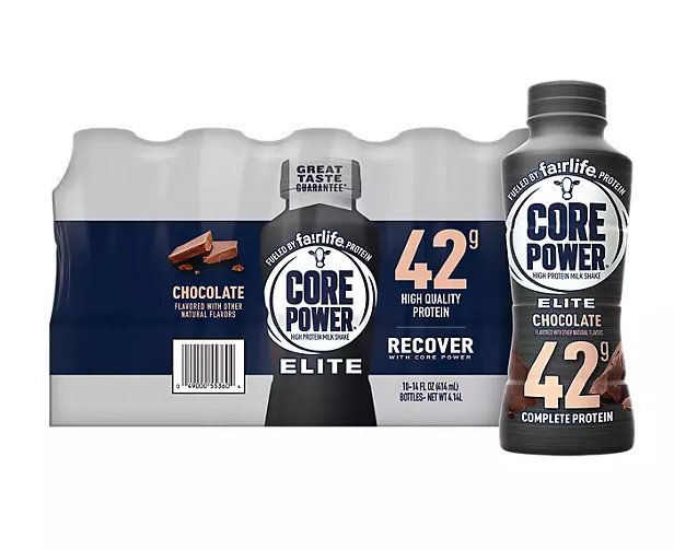 Fairlife Core Power Elite 42g Protein Shake, Chocolate, 14 fl. oz. - Ultimate Online Deals