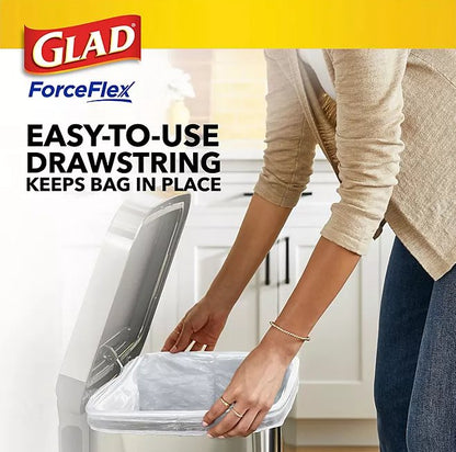 Glad ForceFlex Tall Kitchen Trash Bags, Gain Original Scent, 13 Gallon, 160 Count - Ultimate Online Deals