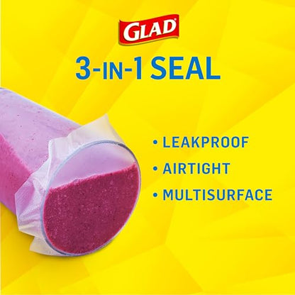 Glad Press'N Seal Food Plastic Wrap, 140 Square Foot Roll (Package May Vary) - Ultimate Online Deals