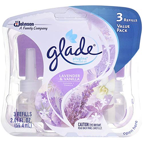 Glade Plugins Refills Lavender & Vanilla 2.01 FL OZ, 3 CT - Ultimate Online Deals