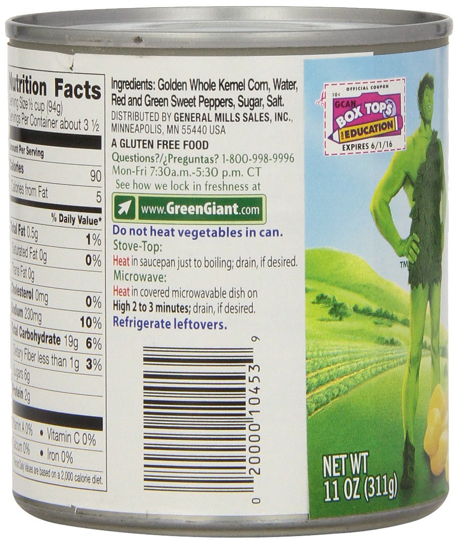 Green Giant Mexicorn, 11 - Ounce (Pack of 6) - Ultimate Online Deals