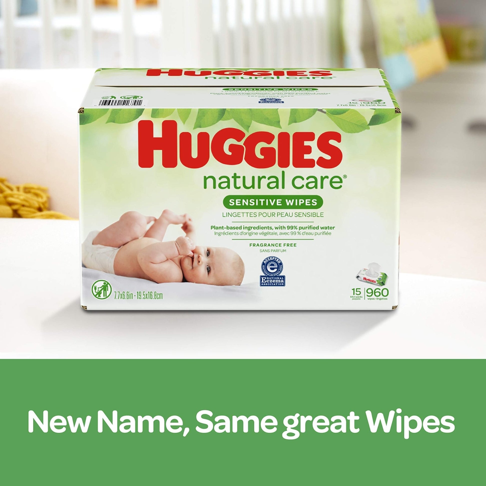 Huggies Natural Care Sensitive Baby Wipes, Unscented, 6 Flip - Top Packs, 48 Count (Pack of 6) - Ultimate Online Deals