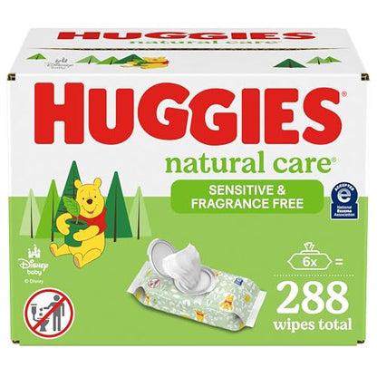 Huggies natural care Unscented Sensitive flip top lid - Ultimate Online Deals