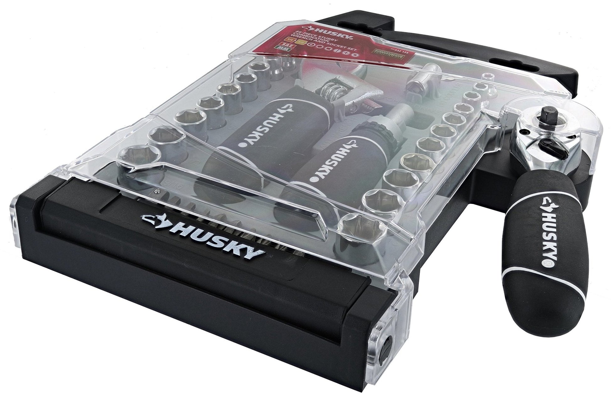 Husky Stubby Wrench and Socket Set (46 - Piece) - H46PCSTS - Ultimate Online Deals