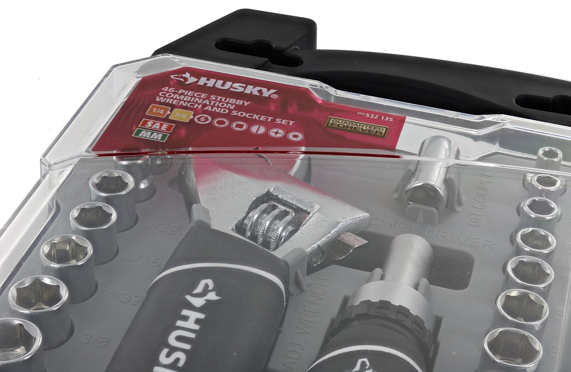 Husky Stubby Wrench and Socket Set (46 - Piece) - H46PCSTS - Ultimate Online Deals