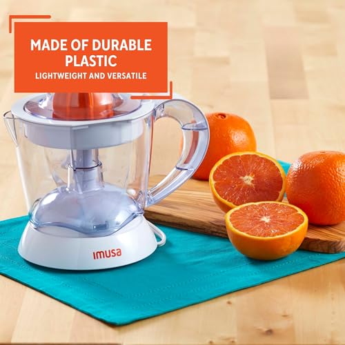 IMUSA 34oz Electric Citrus Juicer, White - Ultimate Online Deals