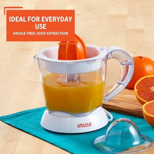 IMUSA 34oz Electric Citrus Juicer, White - Ultimate Online Deals