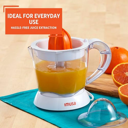 IMUSA 34oz Electric Citrus Juicer, White - Ultimate Online Deals