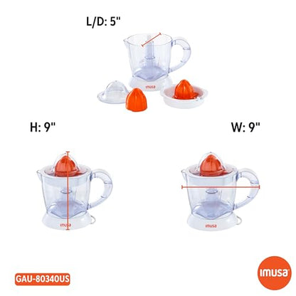 IMUSA 34oz Electric Citrus Juicer, White - Ultimate Online Deals