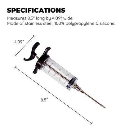 Jacent Meat and Marinade Food Syringe, 1 EA - Ultimate Online Deals