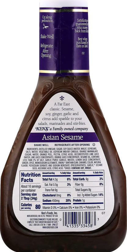 Ken's Steak House Dressing Asian Sesame - Ultimate Online Deals