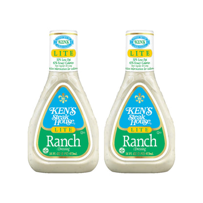 Ken's Steak House Lite Ranch Dressing,16 Fl Oz, (Pack of 2) - Ultimate Online Deals