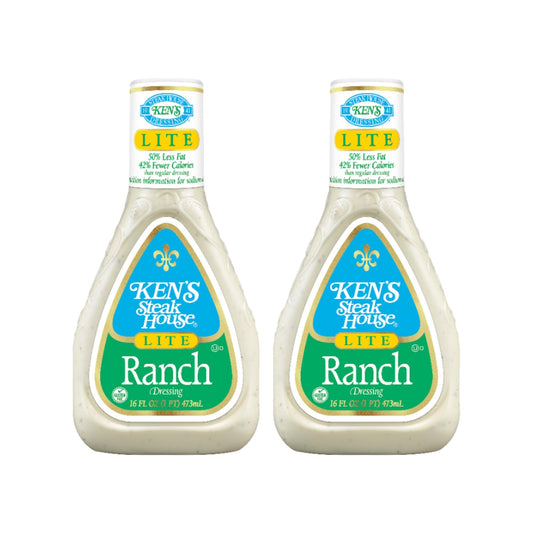 Ken's Steak House Lite Ranch Dressing,16 Fl Oz, (Pack of 2) - Ultimate Online Deals